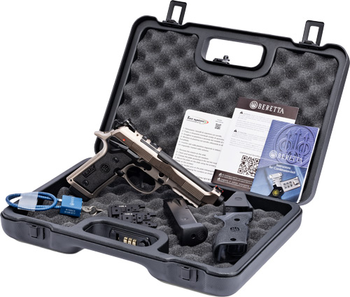 BERETTA 92X PERFORMANCE CARRY - 9MM 4.9" 15RD SS OPTIC CUT