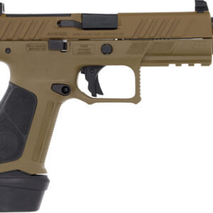 BERETTA APX A1 FS 9MM 4.8" - 21RD FDE THREADED OPTIC READY
