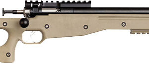 CRICKETT PRECISION RIFLE 22LR - BLUED/FDE THREADED BARREL