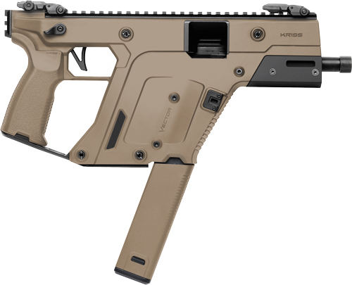 KRISS VECTOR SDP G3 PISTOL - 10MM 5.5" THREADED 33RD FDE