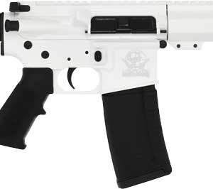 GLFA AR15 PISTOL 223 WYLDE - 7.5" NITRIDE BBL WHITE