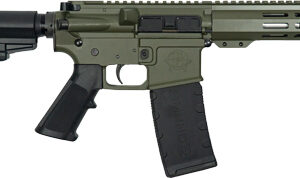 GLFA AR15 PISTOL W/BRACE 223 - WYLDE 7.5" SS BARREL OD GREEN