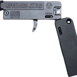 TRAILBLAZER LIFECARD 22LR - SINGLE SHOT POLY THREADED BLK