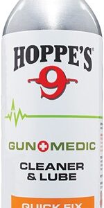 HOPPES GUN MEDIC 10OZ. CLEANER - & LUBE BIO-BASED FORMULA AERSL