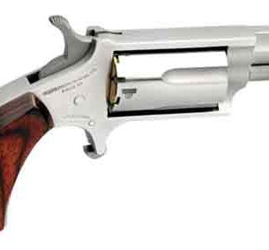 NAA MINI-REVOLVR 22WMR 1-5/8" - PORTED S/S MATTE WOOD