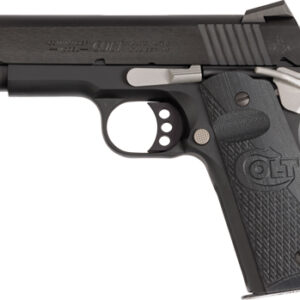 COLT NIGHT COMMANDER 45ACP - 4.25" 8RD BLACK CERAKOTE BLUED
