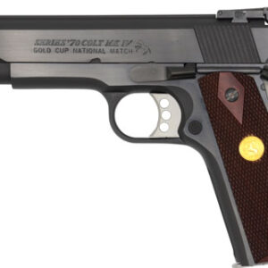 COLT GOLD CUP NATIONAL MATCH - 9MM 5" 8RD SERIES 70 BLUED