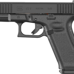 GLOCK 45 V 9MM LUGER FS - COMPENSATED 17-SHOT BLACK TALO