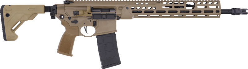 SIG MCX SPEAR LT IR 5.56 NATO - TELE STOCK 16" 30RD COYOTE