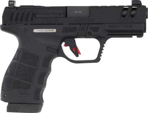 SAR USA SAR9C 9MM COMPACT GEN3 - 4" 2-10RD BLACK