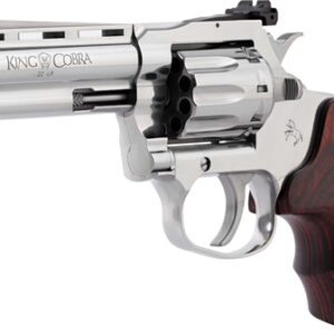 COLT KING COBRA 22LR 4.25" 6RD - STAINLESS SNAKE GRIPS (TALO)