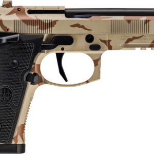 BERETTA 92XI SAO FS 9MM 4.7" - 15RD DESERT DPM CAMO 2 MAGS