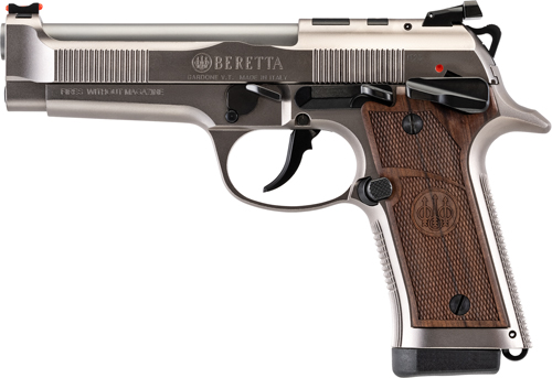 BERETTA 92X PERFORMANCE DEF - CLASSIC 9MM 4.9" 10RD SS WOOD - Image 2