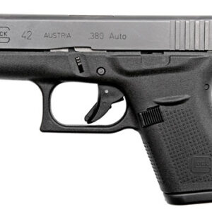 GLOCK 42 380ACP FS - 6-SHOT BLACK