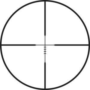 BSA OPTIX SERIES RIFLESCOPE - 4-12X40MM BDC-8 RETICLE BLACK