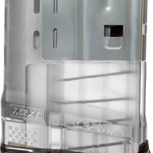 LANCER MAGAZINE L7AWM SR-25 - 7.62X51 5RD TRANSLUCENT CLEAR