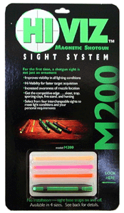 HIVIZ M200 SHOTGUN FRONT SIGHT - MAGNETIC FOR .171-.265" RIBS - Image 2