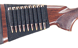 MICHAELS RIFLE BUTTSTOCK - CARTRIDGE CARRIER 9-LOOP BLK