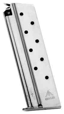 MEC-GAR MAGAZINE 1911 GOVT. - 38 SUPER 9RD NICKEL - Image 2