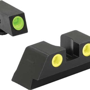 MEPROLIGHT NIGHT SIGHT SET - GREEN/YELLOW FOR GLOCK 42/43