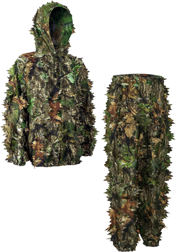 TITAN LEAFY SUIT MOSSY OAK - OBSESSION NWTF L/XL PANTS/TOP - Image 3