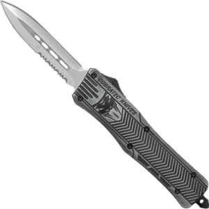 COBRATEC MEDIUM CTK1 OTF - STONEWASH 3" DAGGER SERRATED