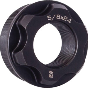 RUGGED SUPPRESSORS FIXED MOUNT - OBSIDIAN 1/2X36