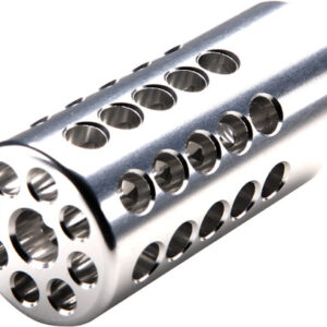 TACSOL COMPENSATOR 1" 22LR - 1/2X28 TPI SILVER