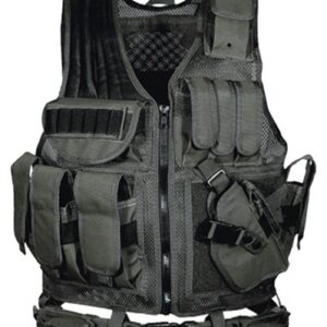 UTG TACTICAL VEST V547 BLACK - LAW ENFORCEMENT