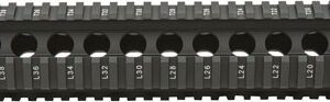 BCM RAIL PICATINNY FREE FLOAT - 12" BLACK FITS AR-15