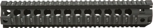 BCM RAIL PICATINNY FREE FLOAT - 12" BLACK FITS AR-15