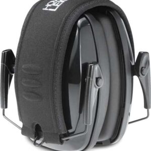 HOWARD LEIGHT LEIGHTNING - FOLDING EAR MUFF BLACK NRR23