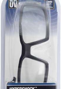 HOWARD LEIGHT HYPERSHOCK - GLASSES BLACK FRAME/CLEAR LENS