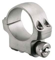 RUGER 3K RING S/S LOW 1" - 1-RING PACKED INDIVIDUALLY