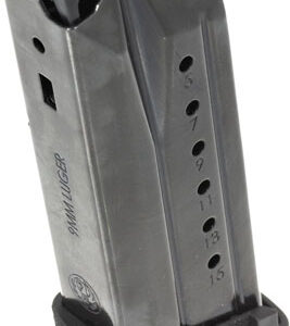 RUGER MAGAZINE SECURITY-9 - COMPACT 15RD W/MAG ADAPTER