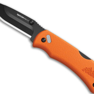 OUTDOOR EDGE RAZOR-MINI 2.2" - ORANGE PMS W/2 BLACK DP BLDS