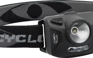 CYCLOPS HEADLAMP RANGER XP - 4-STAGE LED 126LUM BLACK/GREY