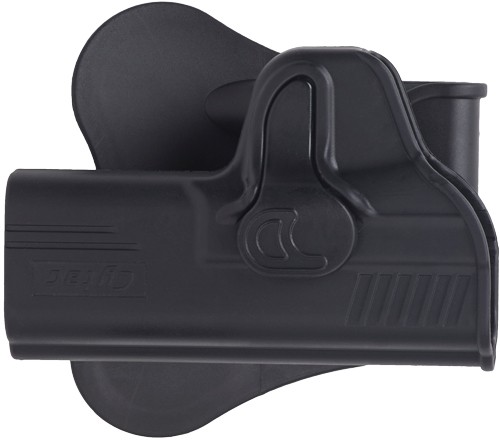BULLDOG RR HOLSTER PADDLE POLY - STANDARD 1911 UP TO 5" BBL RH