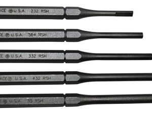 GRACE USA PUNCH SET - ROLL PIN HOLDER SET OF 5 STEEL