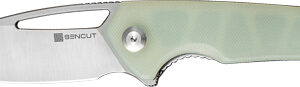 SENCUT KNIFE MIMS 3.48" - NATURAL G10/SATIN LINER LOCK