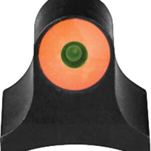 XS BIG DOT ORANGE SHOTGUN BEAD - ON PLAIN BARREL