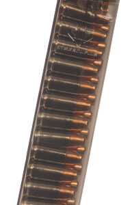 ETS MAGAZINE FOR GLOCK 9MM - 27RD CARBON SMOKE FIT 17/19/26