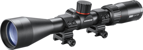 SIMMONS SCOPE PRO HUNTER - 3-9X40 TRUPLEX W/RINGS BLACK