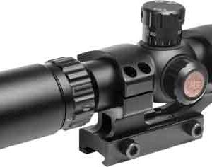 TRUGLO TACTICAL 1-4X24MM SCOPE - 30MM TUBE BDC MIL-DOT