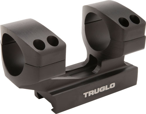 TRUGLO 1-PIECE PICATINNY RISER - SCOPE MOUNT 1"HEIGHT 30MM RNGS