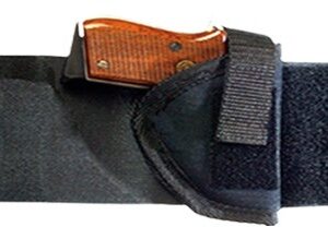 BULLDOG ANKLE HOLSTER RH BLACK - COMPACT AUTOS W/2.5"-3.75" BBL