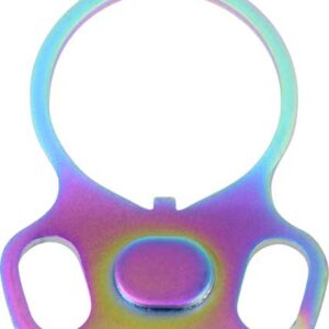 GUNTEC AR15 AMBI SINGLE POINT - SLING ADAPTER RAINBOW PVD
