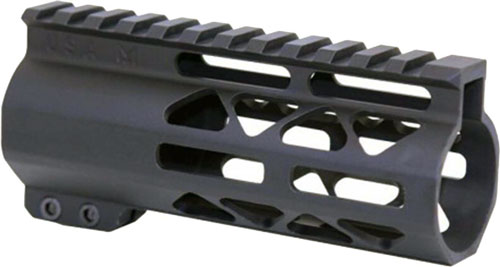 GUNTEC AIR-LOK HANDGUARD - 5" M-LOK BLACK