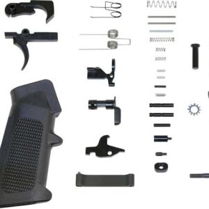 GUNTEC COMPLETE LOWER PARTS - KIT AR15 WITH A2 PISTOL GRIP