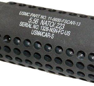 GUNTEC AR15 FAKE SUPPRESSOR - SOCOM MINI 1/2X28 TPI BLACK